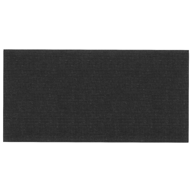 vidaXL Κεφαλάρι Τοίχου 12 τμχ. 60 x 30 cm Μαύρο ύφασμα