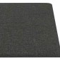vidaXL Κεφαλάρι Τοίχου 12 τμχ. 90 x 15 cm Σκούρο Γκρι ύφασμα