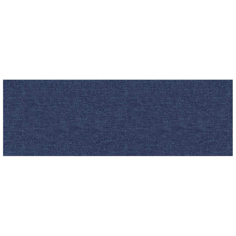 vidaXL Κεφαλάρι Τοίχου 12 τμχ. 90 x 30 cm Μπλε ύφασμα