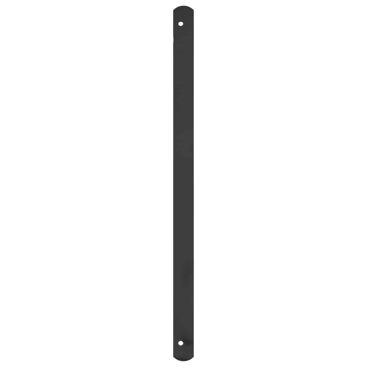 vidaXL Γρίλια Παραθύρου 175 x 60 εκ Χάλυβας με επίστρωση πούδρας Μαύρο