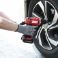 vidaXL Γάντια Εργασίας 24 τμχ. Γκρι και Μαύρο 7 / S Πολυεστέρας