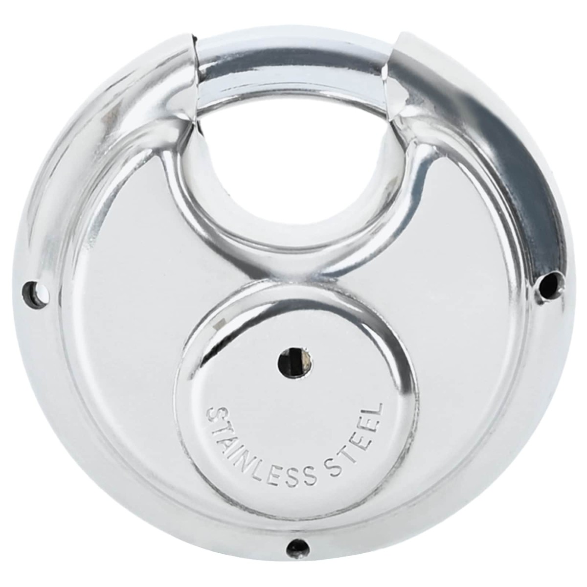 vidaXL Κλειδώματα Discus με Κλειδιά 2 τμχ. Ασημί 7 x 2.4 x 7 εκ