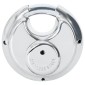 vidaXL Κλειδώματα Discus με Κλειδιά 12 τμχ. Ασημί 7 x 2.4 x 7 εκ
