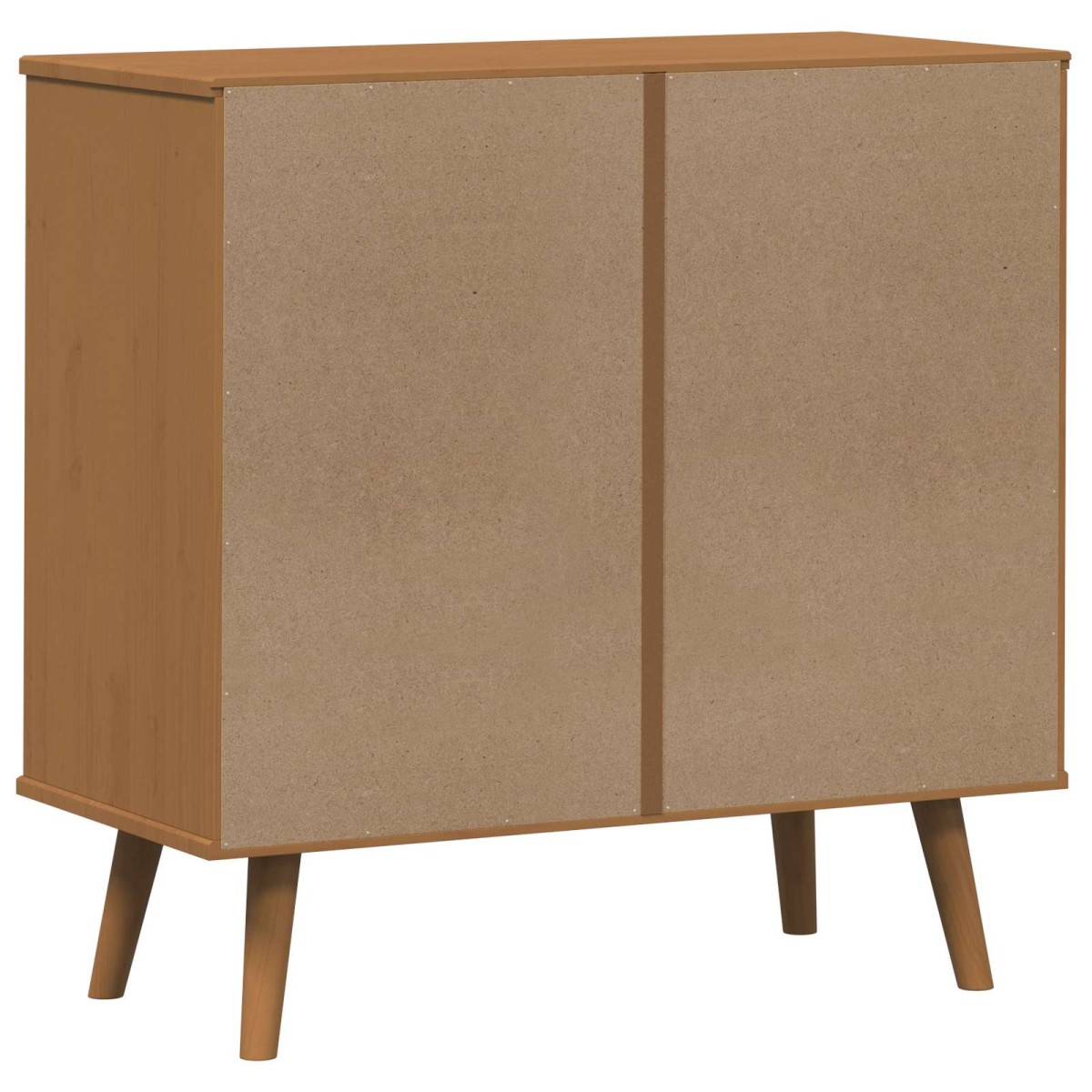 vidaXL Κουτί με συρτάρια MOLDE Καραμέλα 80 x 40 x 80 cm