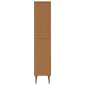 vidaXL Βιβλιοθήκη MOLDE 85 x 35 x 170,5 εκ Μασίφ Ξύλο Πεύκου Καραμέλα