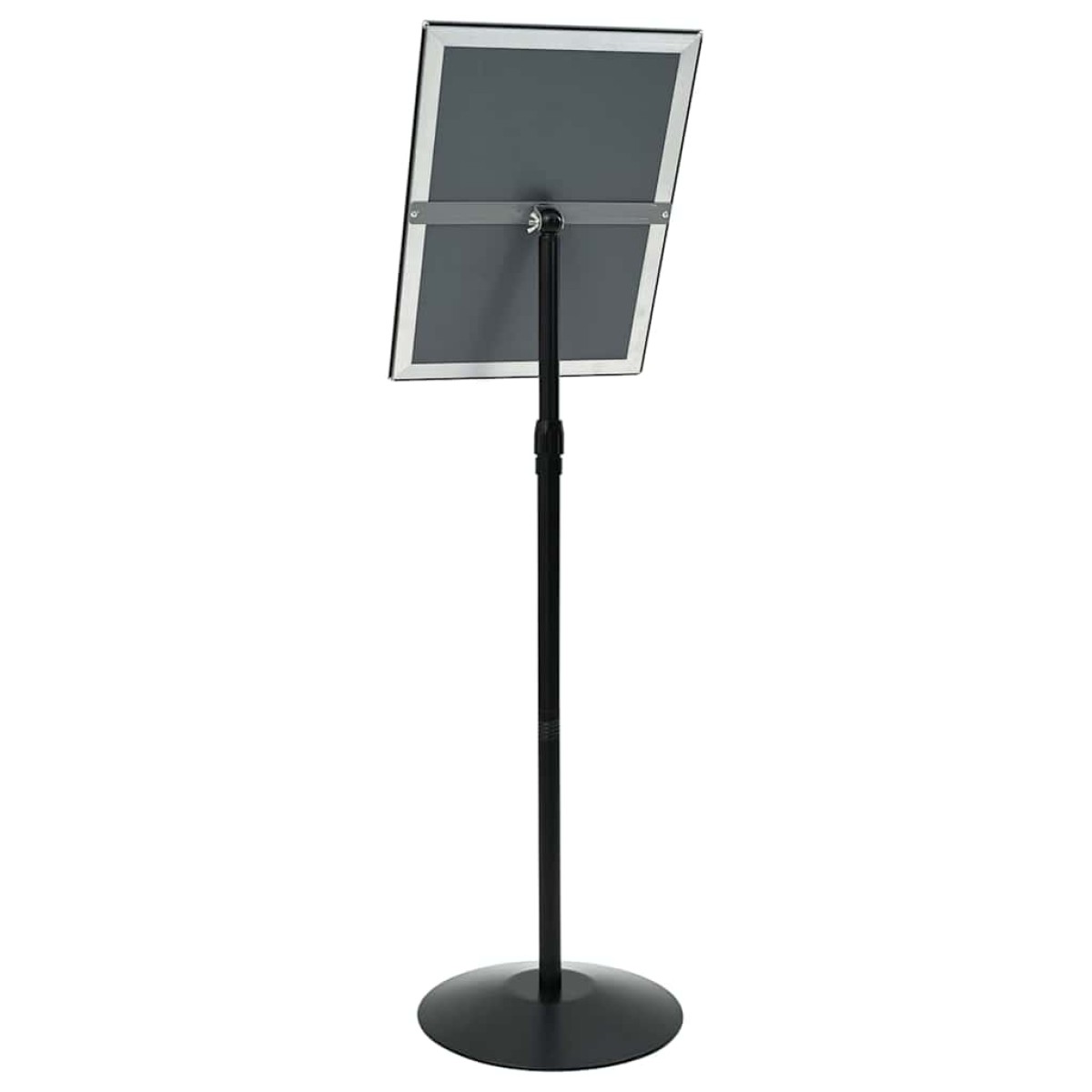vidaXL Πόδι αφίσας Ασημί a3 PVC και Ατσάλι