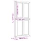 vidaXL Πόρτα αχυρώνα Corona Μέλι Καφέ 90 x 210 cm Μασίφ Ξύλο Πεύκου