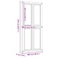 vidaXL Πόρτα αχυρώνα Corona Μέλι Καφέ 100 x 210 cm Μασίφ Ξύλο Πεύκου
