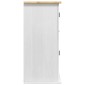 vidaXL Κρεμαστό ντουλάπι CORONA Λευκό 70 x 33 x 71,5 εκ.