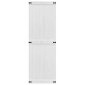 vidaXL Πόρτα αχυρώνα Corona Λευκό 70 x 210 cm Μασίφ Ξύλο Πεύκου