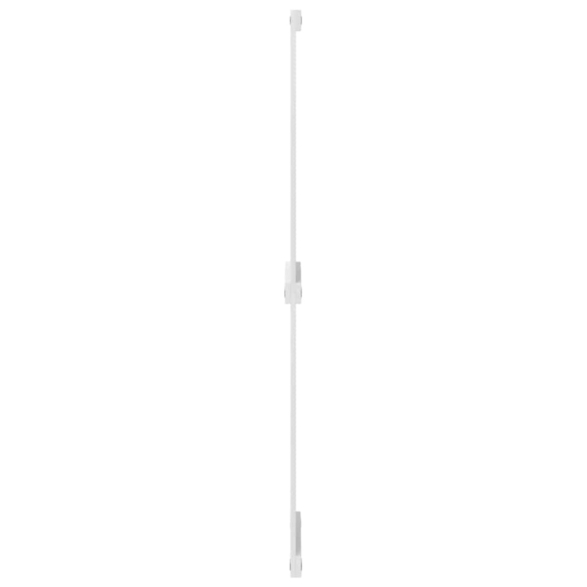 vidaXL Πόρτα αχυρώνα Corona Λευκό 70 x 210 cm Μασίφ Ξύλο Πεύκου