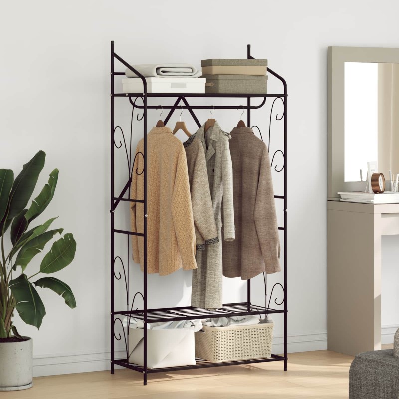 vidaXL Ανοιχτή Ντουλάπα Μονόχρωμο 78 x 36 x 158 εκ.