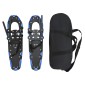 vidaXL 3 ΣΕ 1 Χιονοπέδιλα Μπλε και Μαύρο 78,5 x 22 εκ