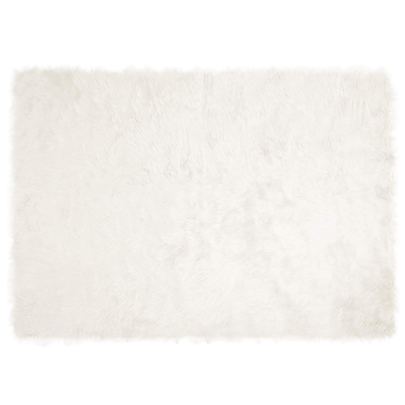 vidaXL Χαλί από τεχνητό πρόβειο δέρμα TAFALLA Λευκό 240 x 340 εκ.