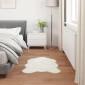 vidaXL Χαλί από τεχνητό πρόβειο δέρμα TAFALLA Λευκό 60 x 90 cm