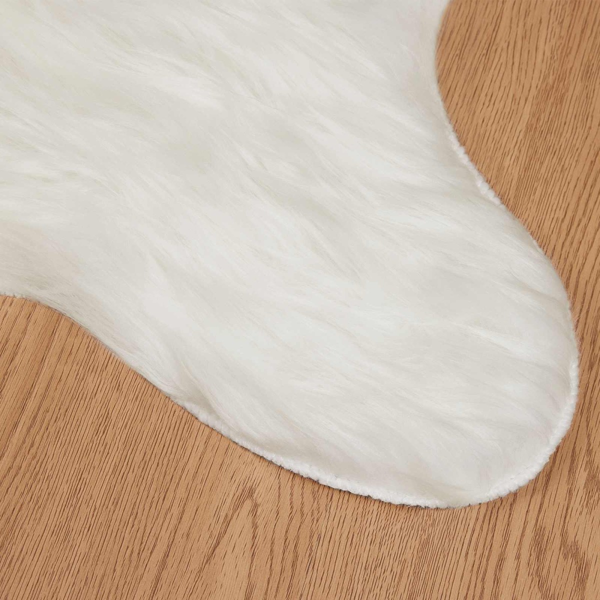 vidaXL Χαλί από τεχνητό πρόβειο δέρμα TAFALLA Λευκό 60 x 90 cm