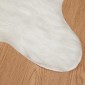 vidaXL Χαλί από τεχνητό πρόβειο δέρμα TAFALLA Λευκό 60 x 90 cm