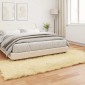 vidaXL Χαλί από τεχνητό πρόβειο δέρμα TAFALLA Κρεμ 80 x 250 cm