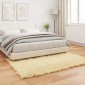 vidaXL Χαλί από τεχνητό πρόβειο δέρμα TAFALLA Κρεμ 160 x 230 cm