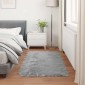vidaXL Χαλί από τεχνητό πρόβειο δέρμα TAFALLA Γκρι 80 x 150 cm