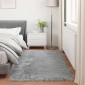 vidaXL Χαλί από τεχνητό πρόβειο δέρμα TAFALLA Γκρι 100 x 200 cm