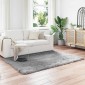 vidaXL Χαλί από τεχνητό πρόβειο δέρμα TAFALLA Γκρι 120 x 170 cm