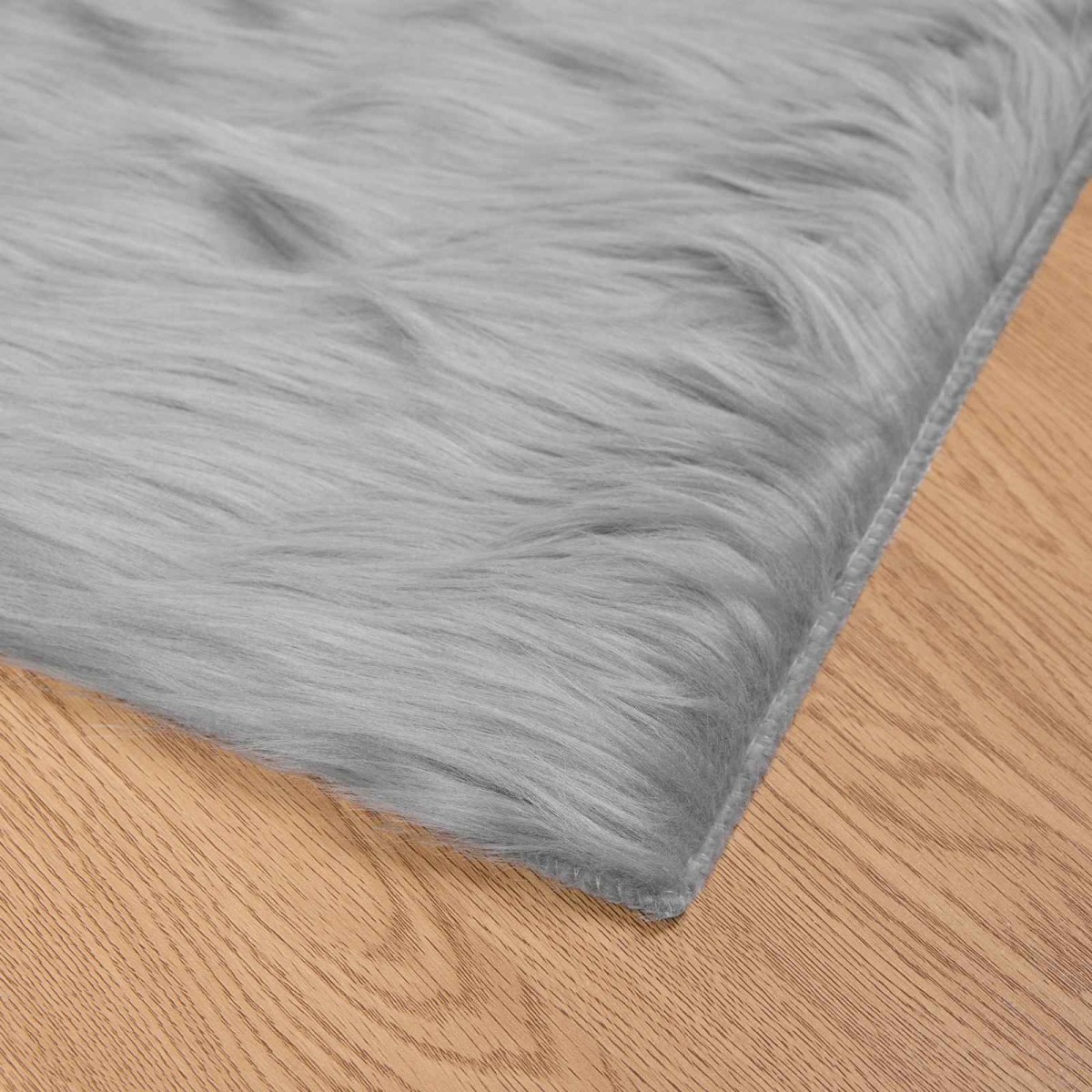 vidaXL Χαλί από τεχνητό πρόβειο δέρμα TAFALLA Γκρι 240 x 340 εκ.