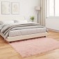 vidaXL Χαλί από τεχνητό πρόβειο δέρμα TAFALLA Ροζ 160 x 160 cm