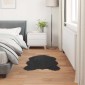 vidaXL Χαλί από τεχνητό πρόβειο δέρμα TAFALLA Μαύρο 50 x 80 cm