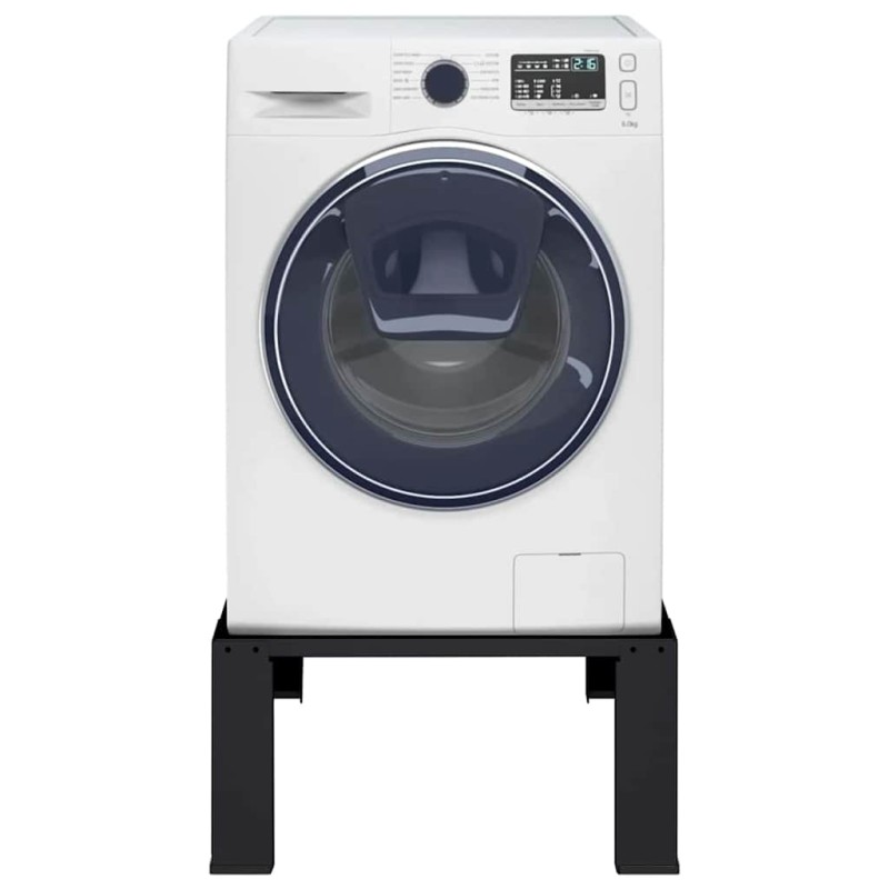 vidaXL Βάση Πλυντηρίου Ρούχων Μαύρο 64 x 55 x 32,5 εκ Ατσάλι