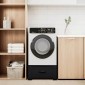 vidaXL Βάση Πλυντηρίου Ρούχων Μαύρο 64 x 55 x 32,5 εκ Ατσάλι