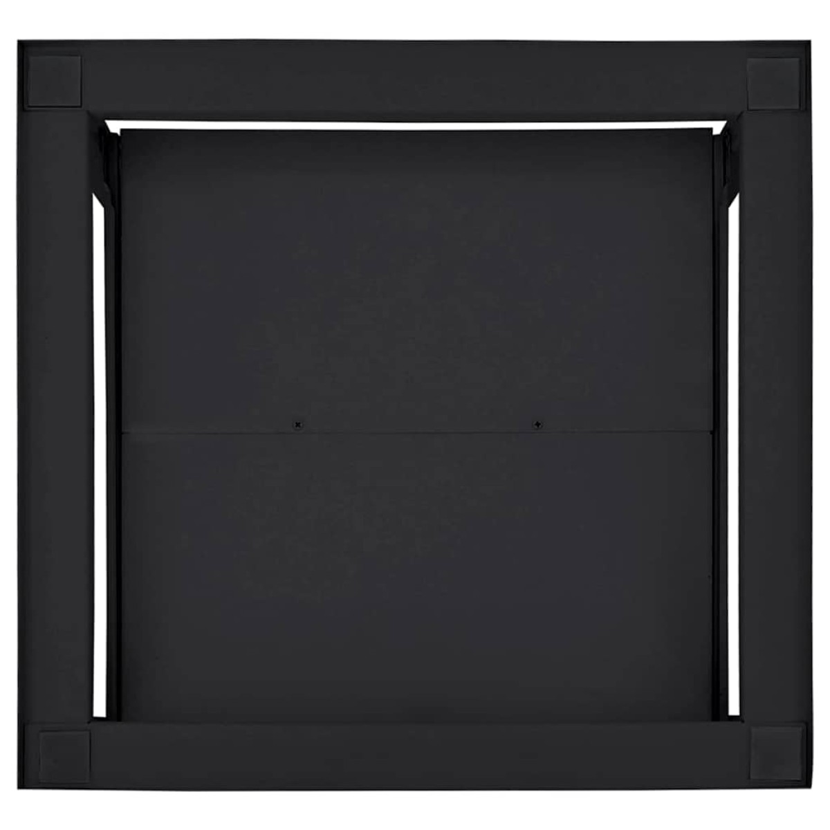 vidaXL Βάση Πλυντηρίου Ρούχων Μαύρο 60 x 56 x 52 εκ Ατσάλι