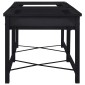 vidaXL Βάση Πλυντηρίου Ρούχων 2 pcs Μαύρο 120 x 56 x 52 εκ Ατσάλι