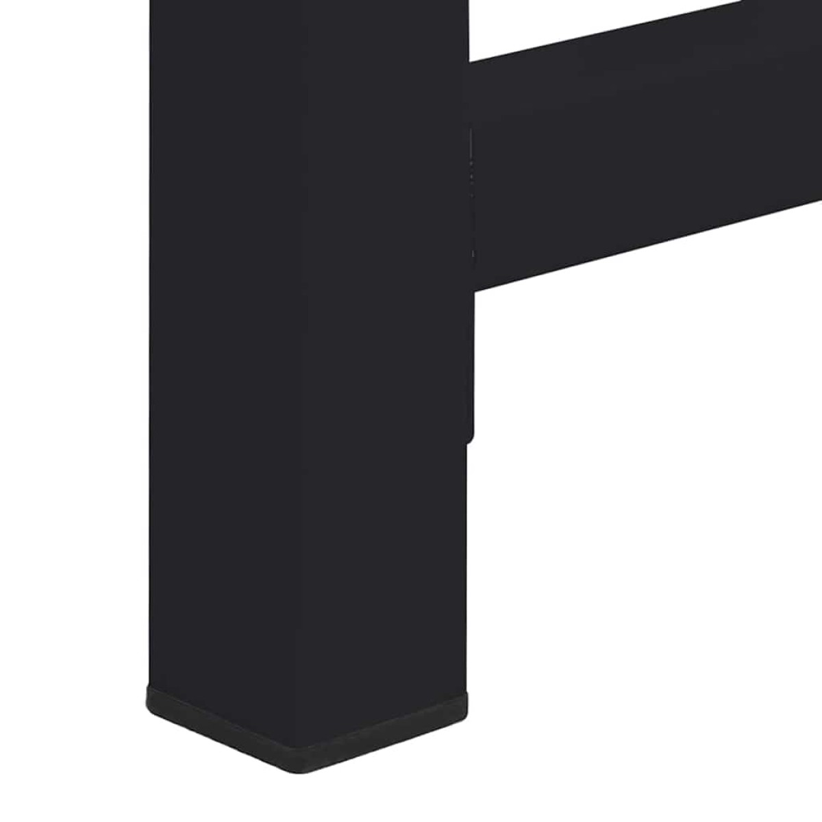 vidaXL Βάση Πλυντηρίου Ρούχων 2 pcs Μαύρο 120 x 56 x 52 εκ Ατσάλι
