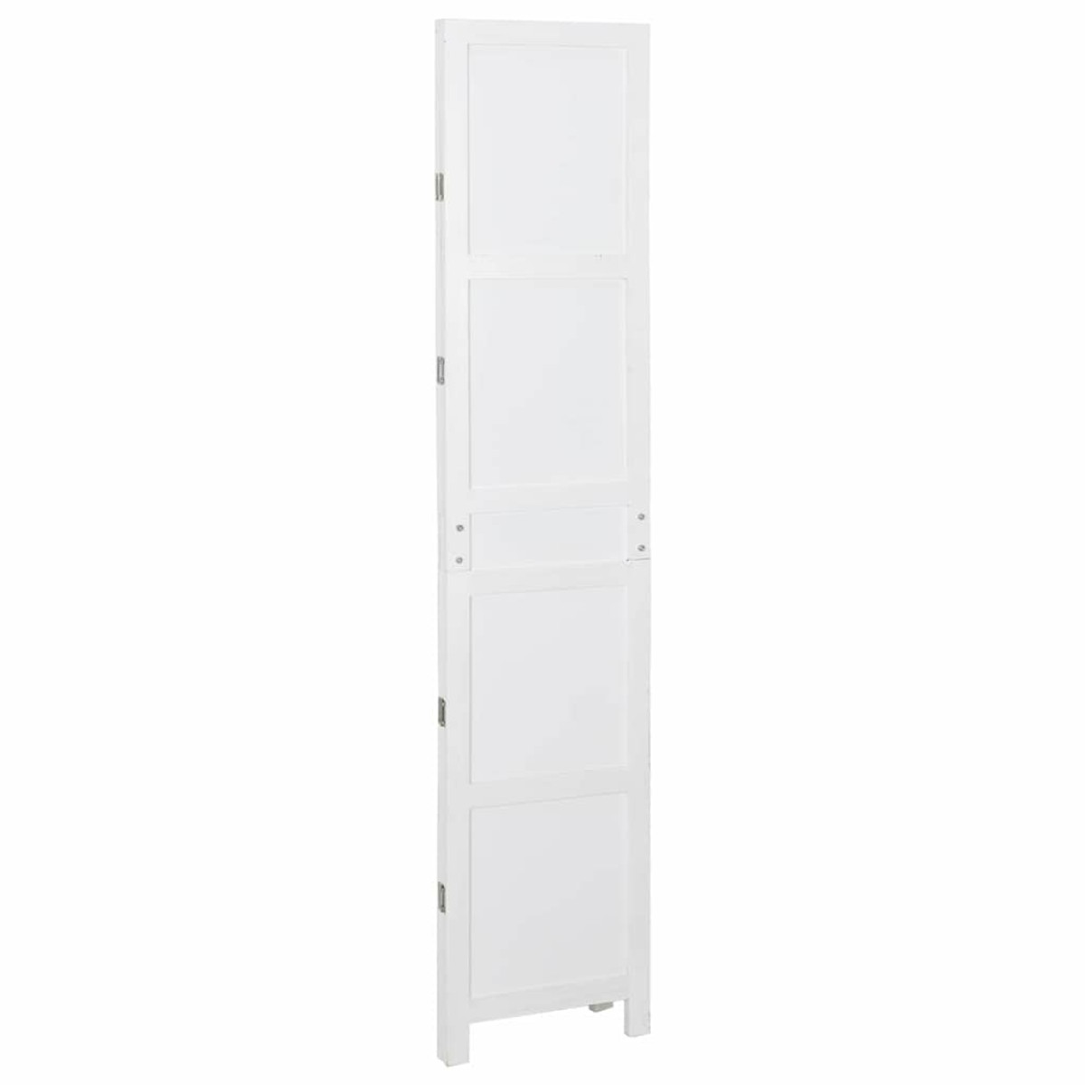 vidaXL Ρομδιβίδερ Πάνελ Λευκό 106 x 165 εκ. MDF