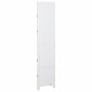 vidaXL Ρομδιβίδερ Πάνελ Λευκό 106 x 165 εκ. MDF