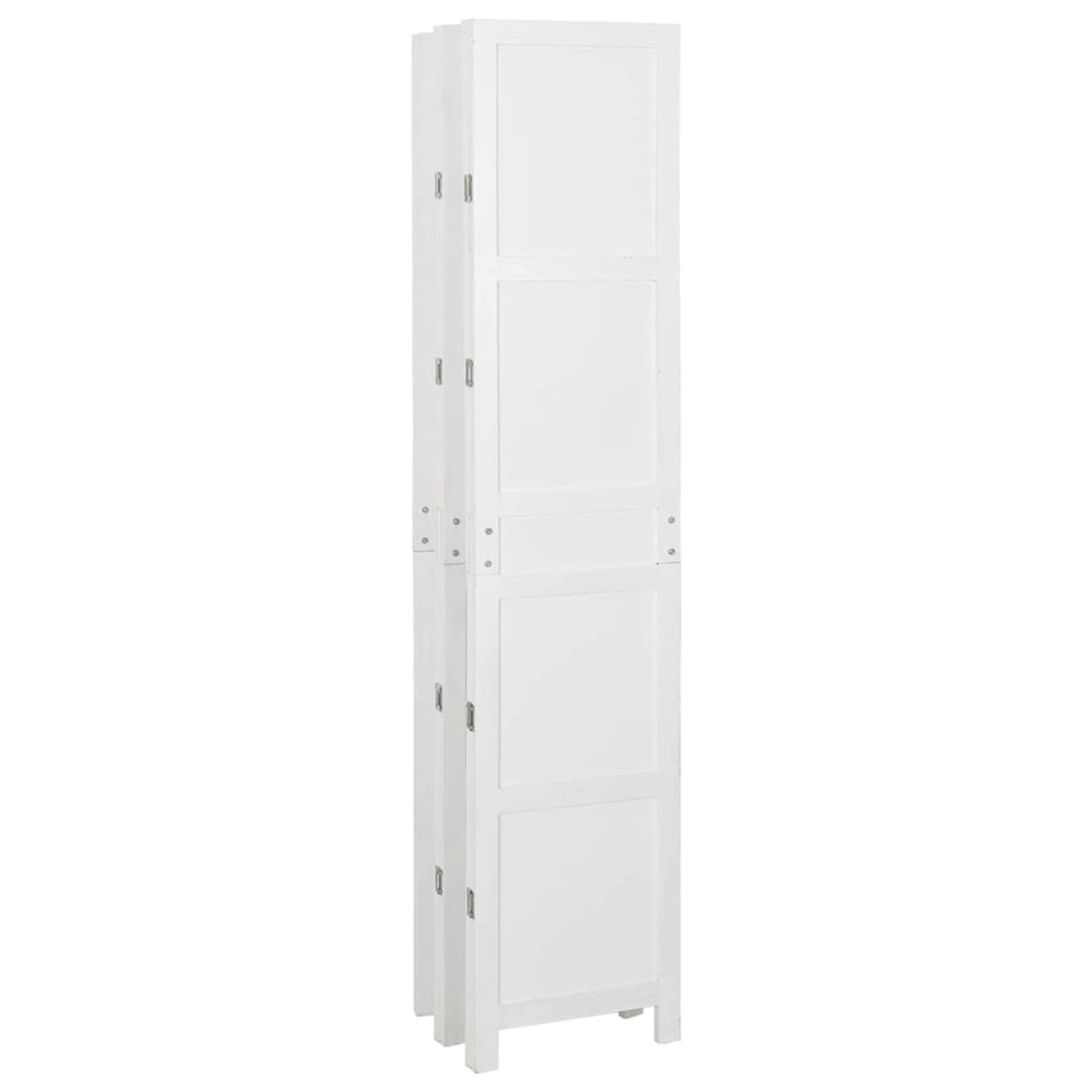 vidaXL Ρομδιβίδερ Πάνελ Λευκό 176,5 x 165 εκ. MDF