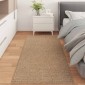 vidaXL Χαλιά χώρου Ορθογώνιος AGIRA Φυσικό 150 x 80 cm Πολυεστέρας