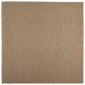 vidaXL Χαλιά χώρου τετράγωνο AGIRA Φυσικό 240 x 240 cm Πολυεστέρας