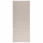 vidaXL Χαλιά χώρου Ορθογώνιος FARO Κρεμ 150 x 80 cm Πολυεστέρας