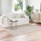 vidaXL Χαλιά χώρου τετράγωνο FARO Κρεμ 120 x 120 cm Πολυεστέρας