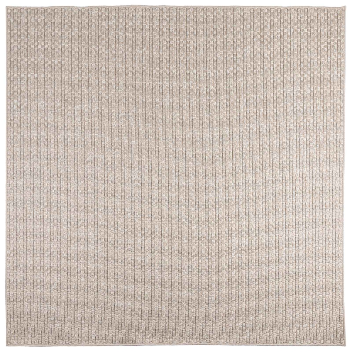 vidaXL Χαλιά χώρου τετράγωνο FARO Κρεμ 240 x 240 cm Πολυεστέρας