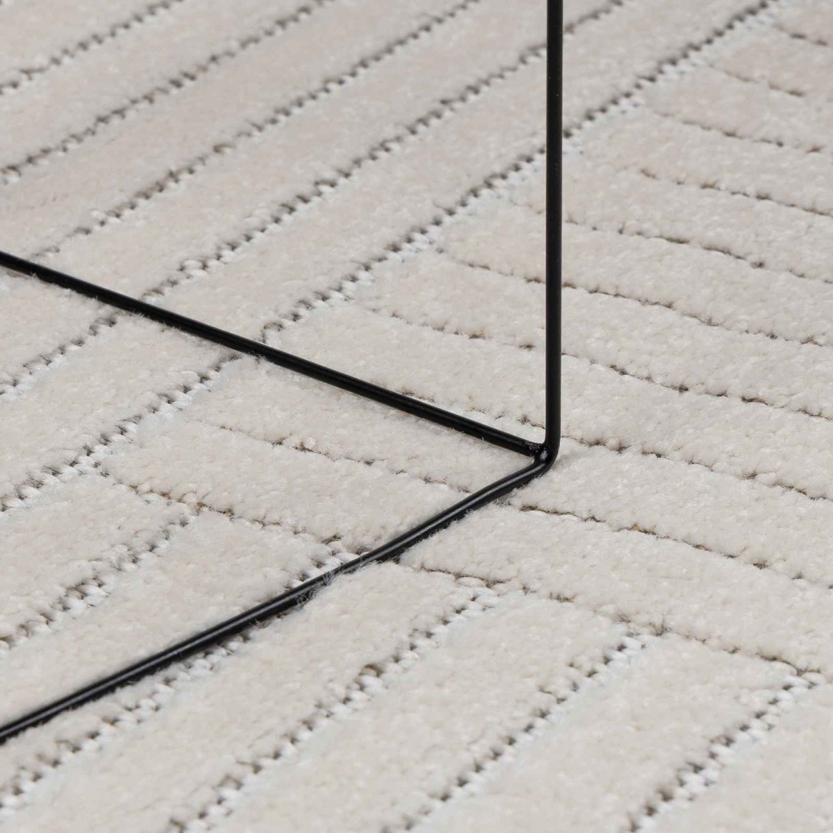 vidaXL Χαλιά χώρου Ορθογώνιος PALMERAS Κρεμ 230 x 160 εκ Πολυεστέρας