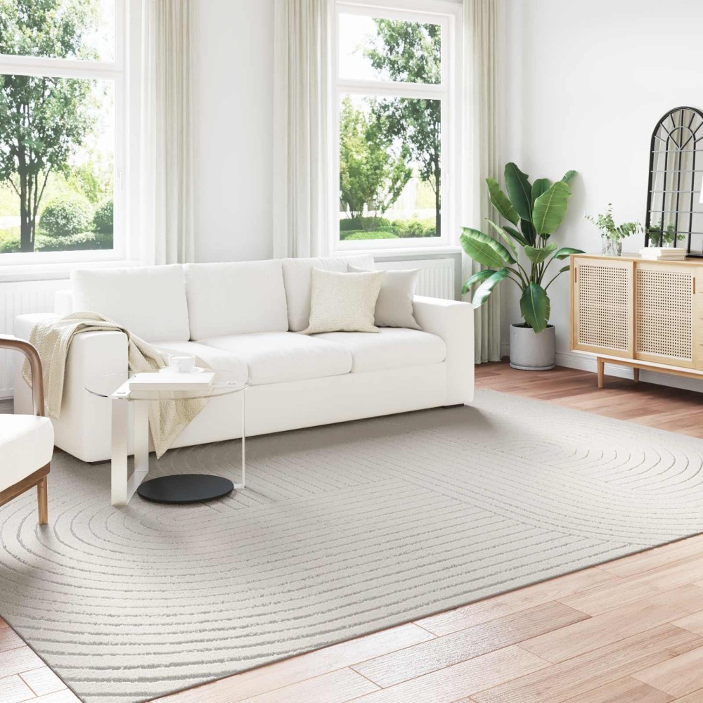 vidaXL Χαλιά χώρου Ορθογώνιος PALMERAS Κρεμ 280 x 200 εκ Πολυεστέρας
