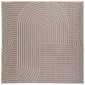 vidaXL Χαλιά χώρου τετράγωνο PALMERAS Μπεζ 240 x 240 cm Πολυεστέρας