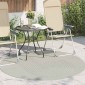 vidaXL Χαλιά χώρου Γύρος PALMERAS Πράσινο Ø 160 CM Πολυεστέρας