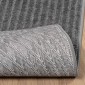 vidaXL Χαλιά χώρου τετράγωνο PALMERAS Ανθρακί 120 x 120 cm Πολυεστέρας