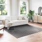 vidaXL Χαλιά χώρου τετράγωνο PALMERAS Ανθρακί 240 x 240 cm Πολυεστέρας