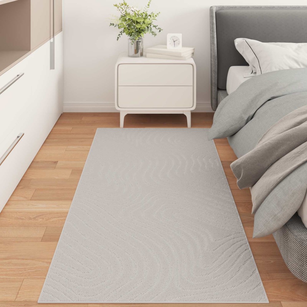 vidaXL Χαλιά χώρου Ορθογώνιος PALMERAS Κρεμ 150 x 80 cm Πολυεστέρας