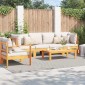 vidaXL Χαλιά χώρου Ορθογώνιος PALMERAS Κρεμ 340 x 240 εκ Πολυεστέρας